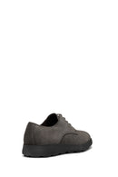 Geox Men's Mink Spherica Ec10 Lace-Up Suede Leather Casual Shoes | Derimod
