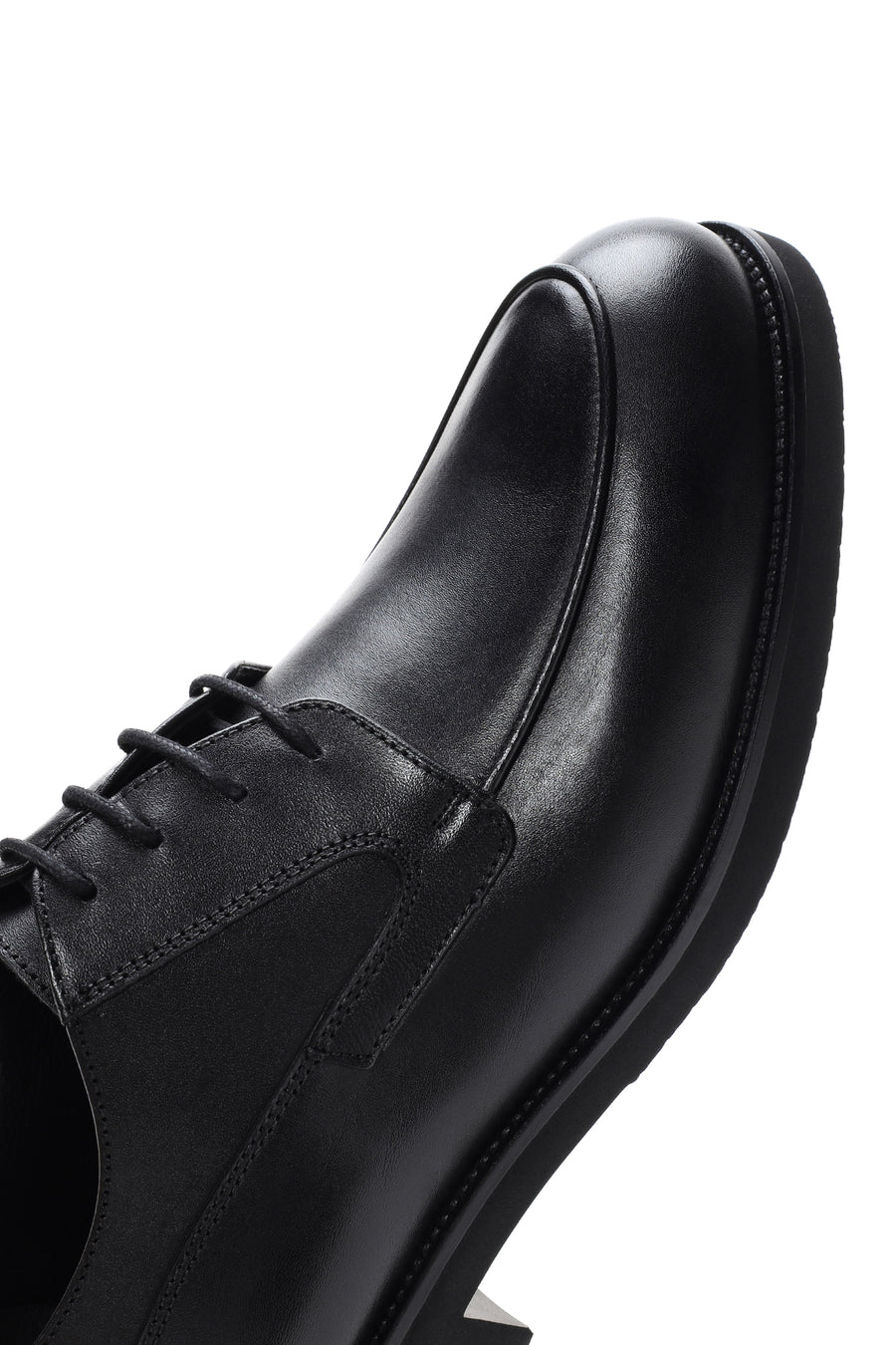 Men's Black Leather Classic Shoes