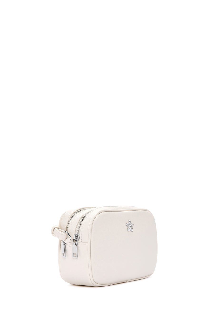 Women's Cream Long Strap Crossbody Bag