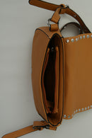 Women's Crossbody Bag with Staple Detail | Derimod