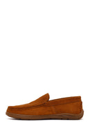 Men's Tan Suede Leather Casual Loafer | Derimod