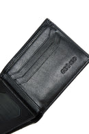 Men's Black Leather Wallet | Derimod