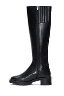 Women's Black Zippered Boots | Derimod