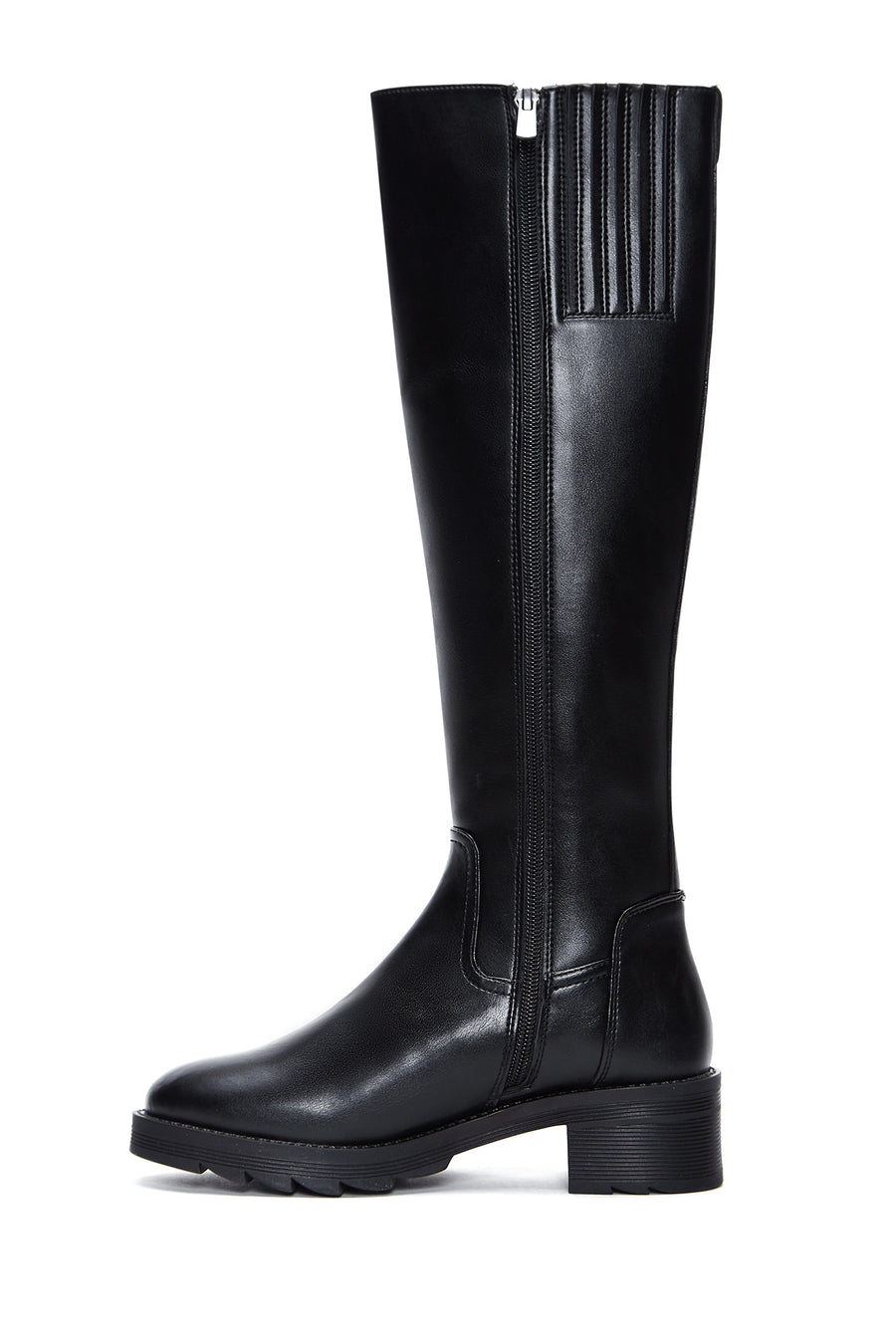 Women's Black Zippered Boots