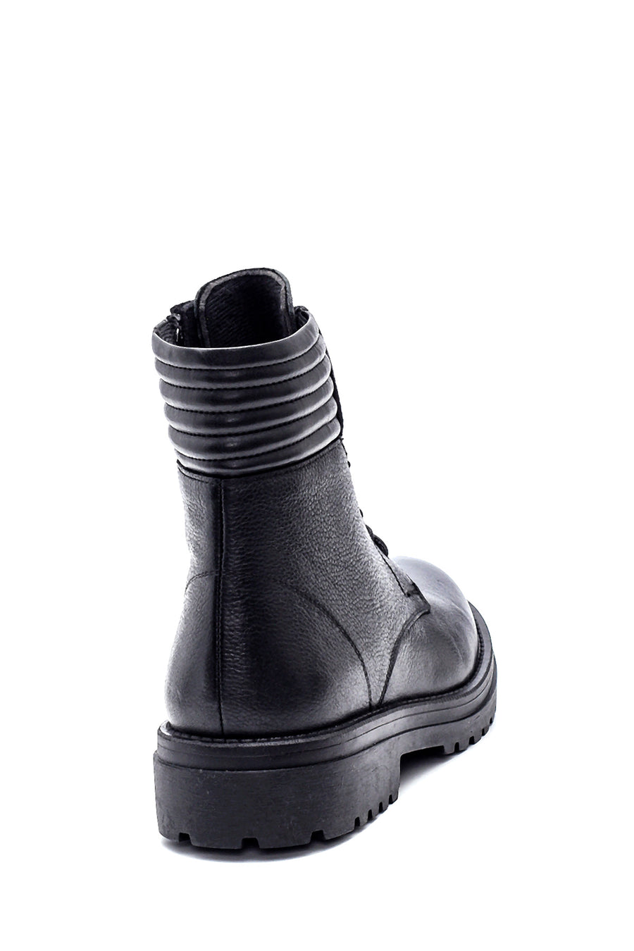 Men's Leather Zippered Boots