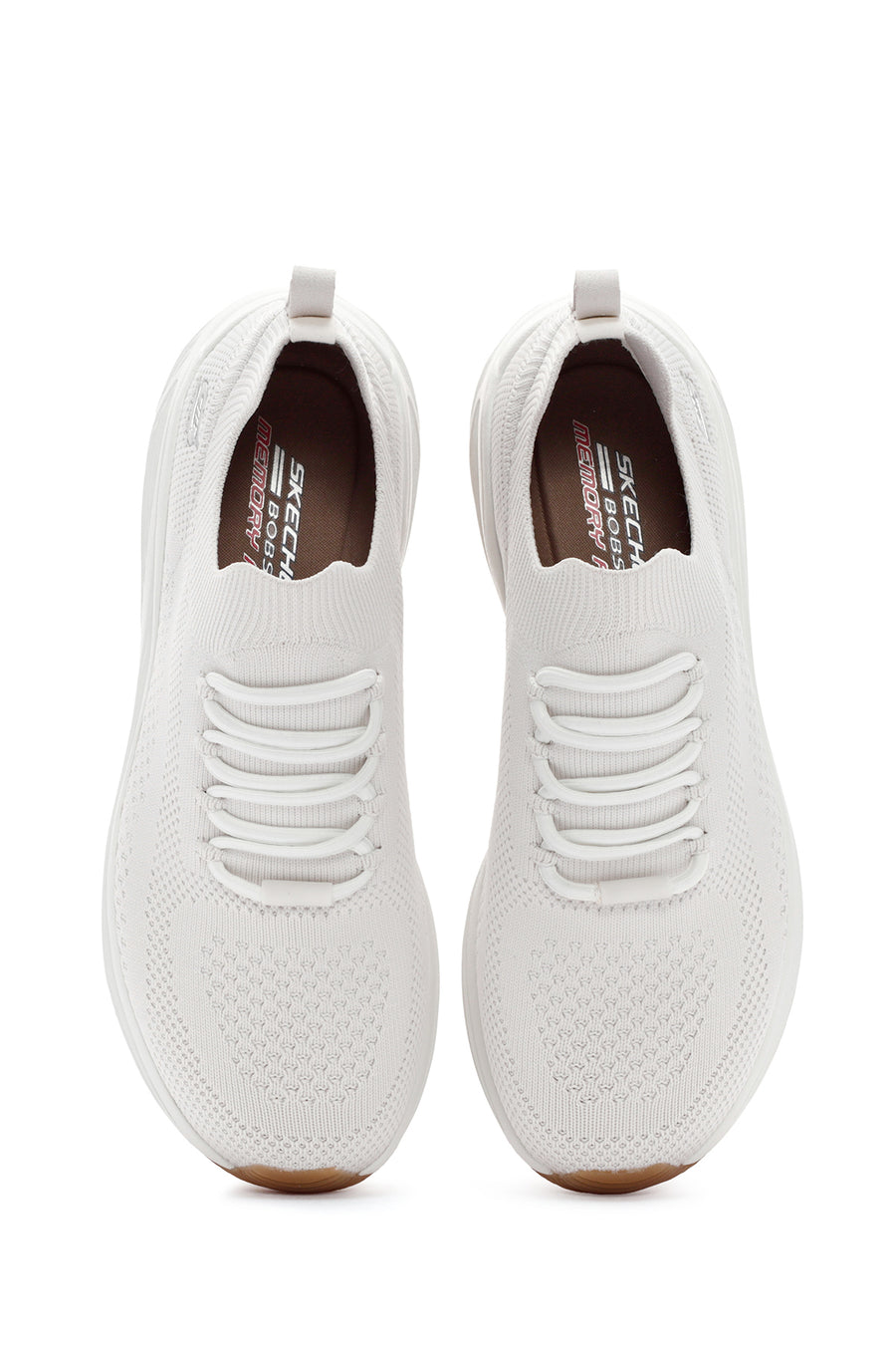 Skechers Kadın Beyaz Bobs Sparrow 2.0 Allegianca C Bağcıklı Spor Sneaker