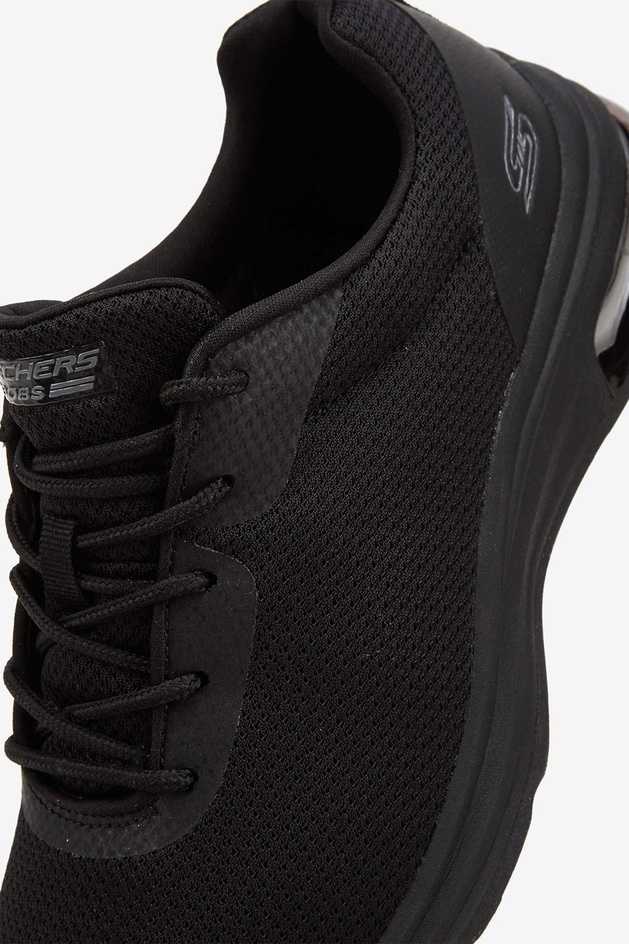 Skechers Women's Black Bobs Pulse Air Sneaker
