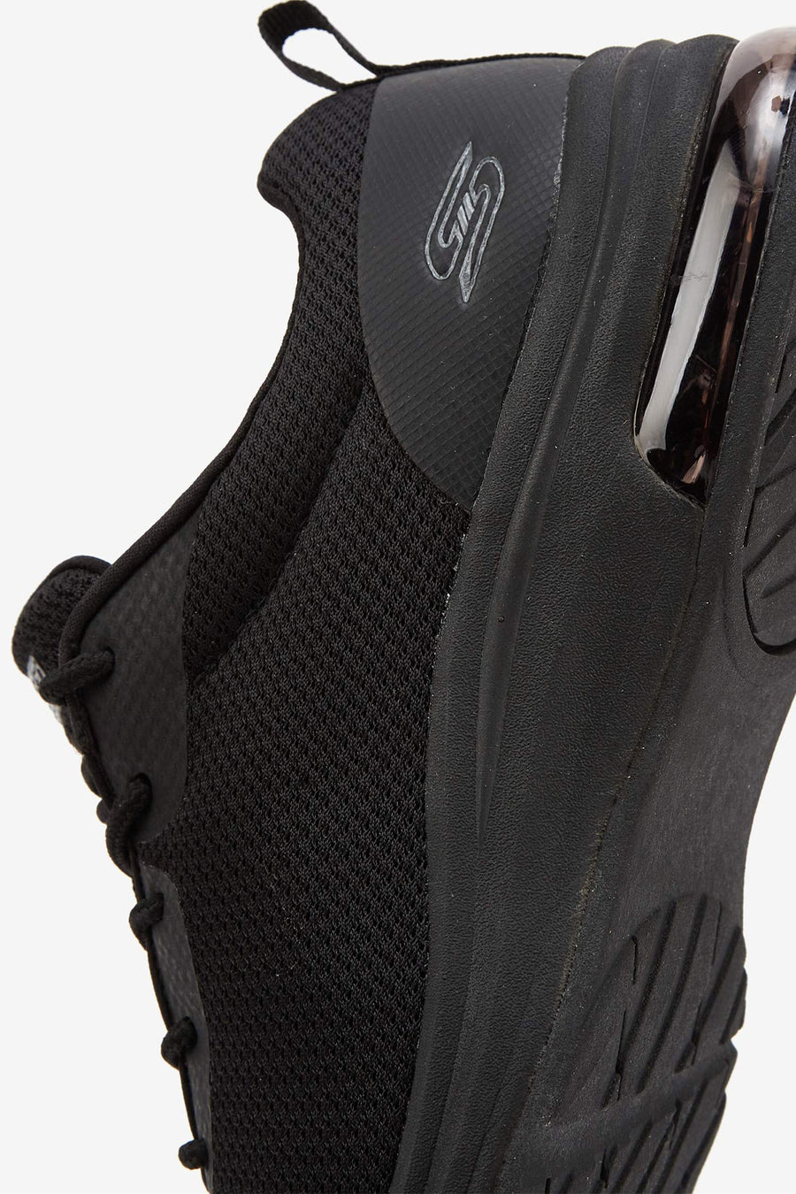 Skechers Women's Black Bobs Pulse Air Sneaker
