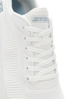 Skechers Women's White Bobs Squad Chaos Lace-up Sneaker | Derimod