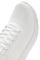 Skechers Women's White Bobs Squad Chaos Lace-up Sneaker | Derimod