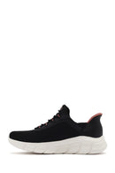 Skechers Kadın Siyah Bobs B Flex - Fan Fav Kalın Tabanlı Kumaş Sneaker | Derimod