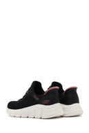 Skechers Kadın Siyah Bobs B Flex - Fan Fav Kalın Tabanlı Kumaş Sneaker | Derimod