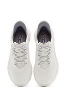 Skechers Women's White Bobs B Flex - Fan Fav Chunky Sole Fabric Sneakers | Derimod