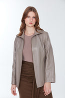 Samantha Women's Mink Coat | Derimod