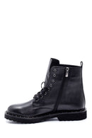 Women's Leather Zipper Boots | Derimod