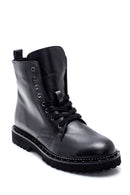 Women's Leather Zipper Boots | Derimod