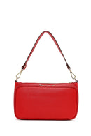 Women's Red Long Strap Leather Shoulder Bag | Derimod