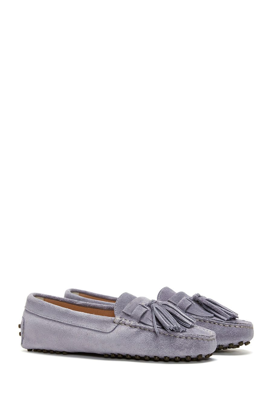 Women's Leather Suede Tassel Loafer