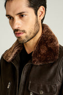 ANGELO MEN'S LEATHER JACKET | Derimod