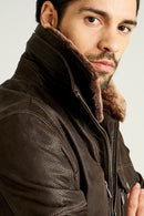 ANGELO MEN'S LEATHER JACKET | Derimod