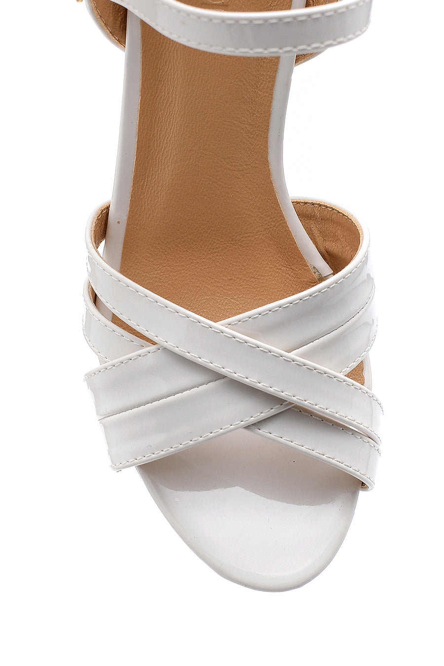 Women's Patent Leather Heeled Shoes