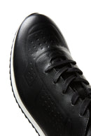 Men's Leather Printed Sneaker | Derimod