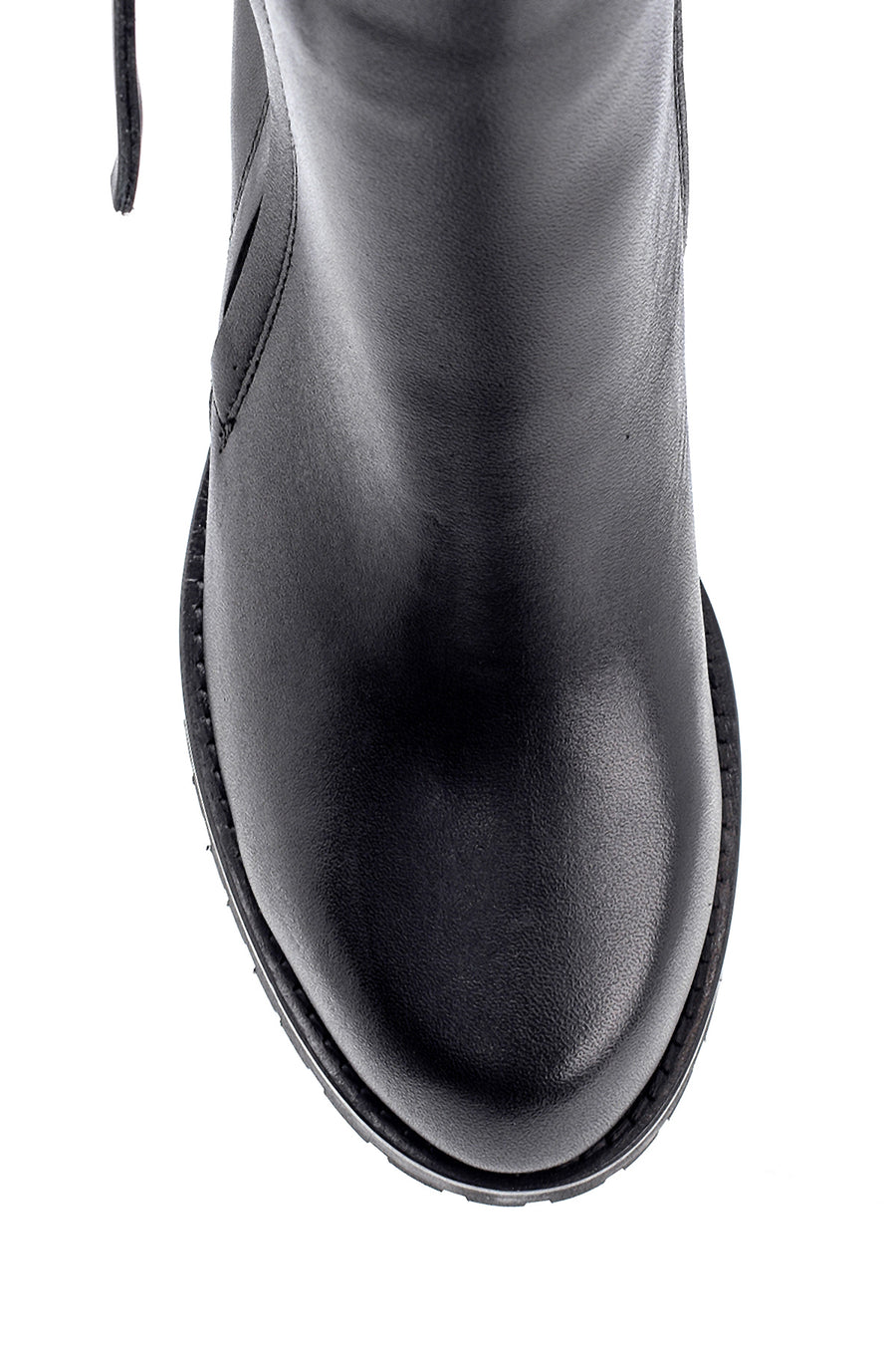 Women's Leather Heeled Boots