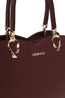 Woman Burgundy Long-Strap Shoulder Bag | Derimod