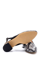 Women's Snakeskin Detailed Shoes | Derimod