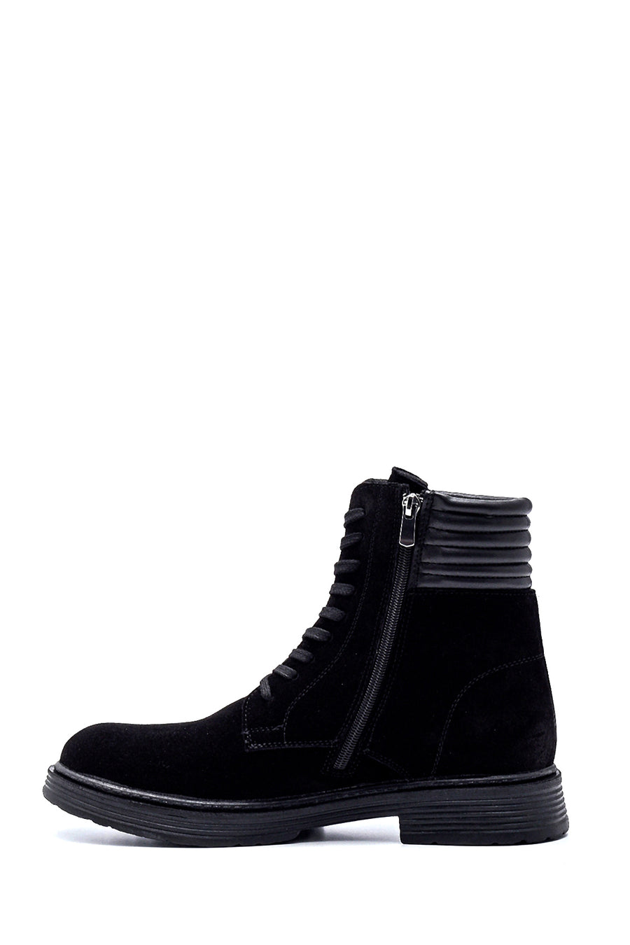 Men's Suede Leather Zippered Boots