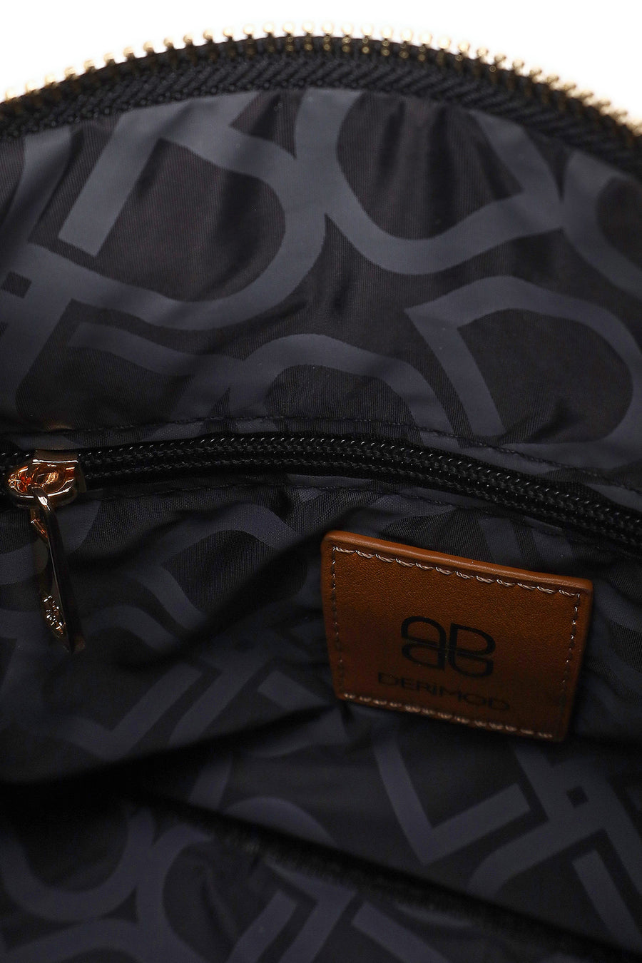 Woman Black Long-Strap Crossbody Bag