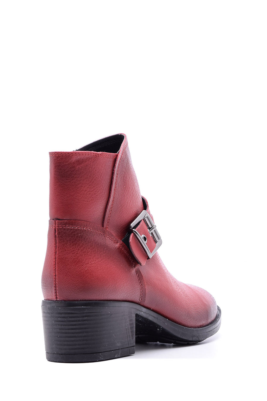Women's Buckle Detailed Boots