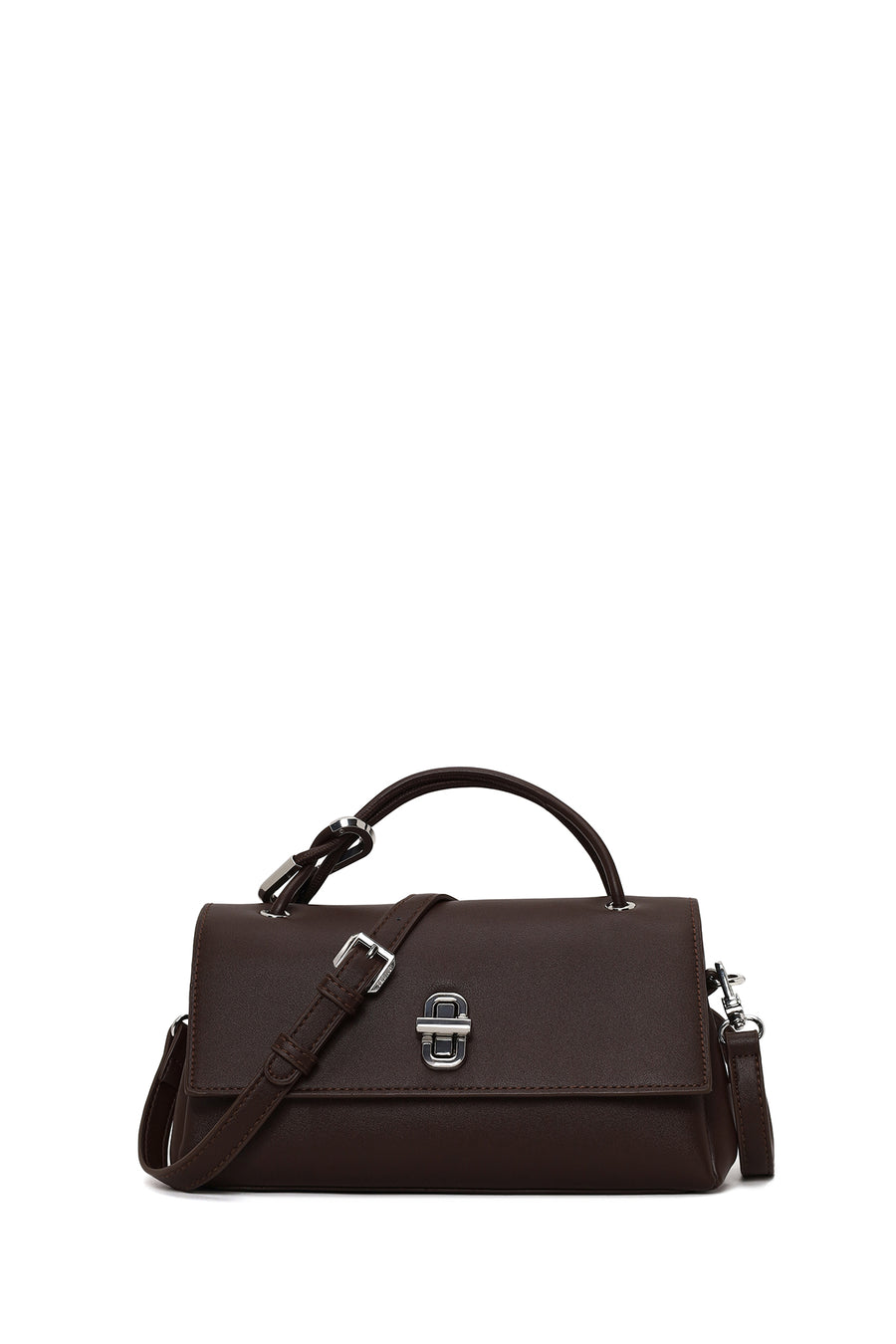 Woman Brown Long-Strap Shoulder Bag AB100029SV | Derimod