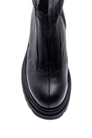 Women's Zippered Leather Boots | Derimod