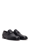 Derimod Black Erkek Siyah Deri Klasik Loafer | Derimod