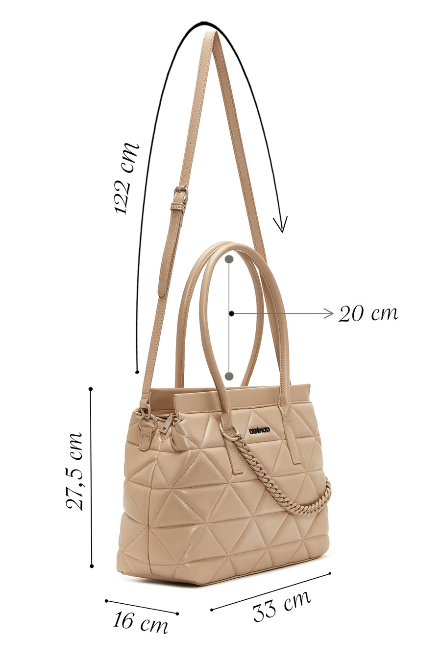 Women's Brown Shoulder Bag