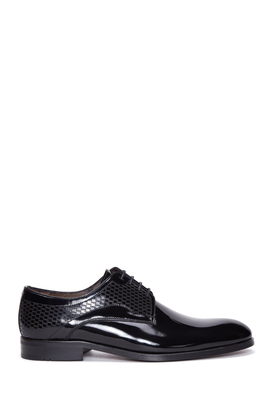 Men's Leather Patent Leather Classic Shoes 22WFD603916 | Derimod