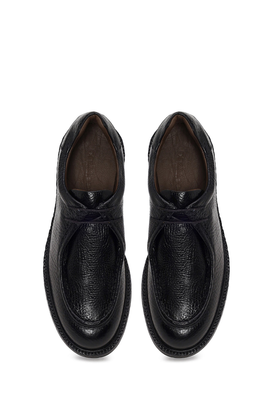 Derimod Black Male Black Lace-up Leather Casual Shoes