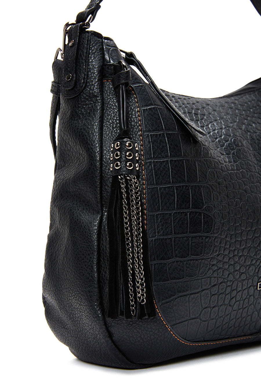 Women's Black Shoulder Bag