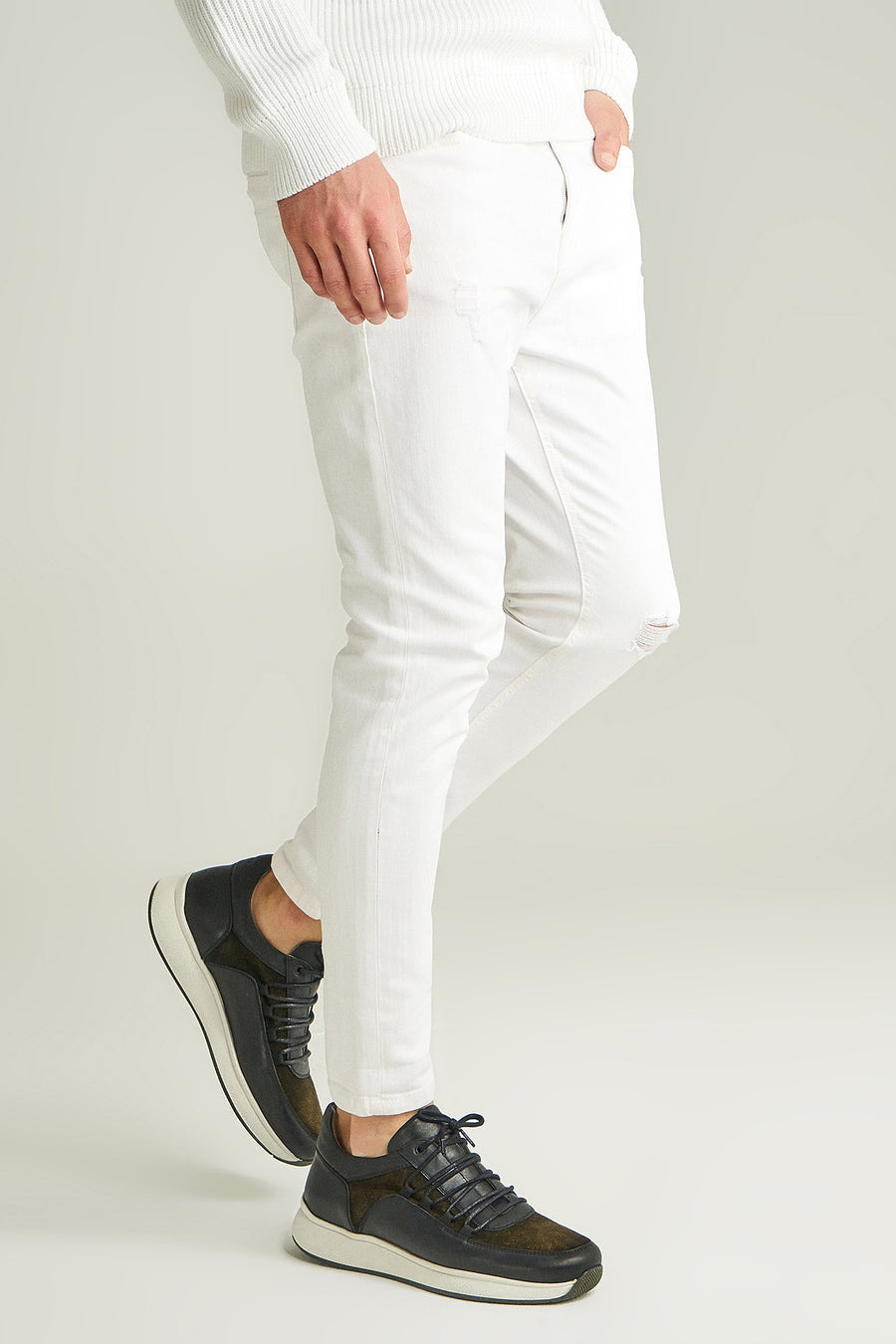 Men's Suede Leather Sneaker