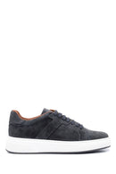 Men's Leather Suede Sneaker | Derimod