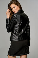 Stefania Women's Leather Jacket | Derimod