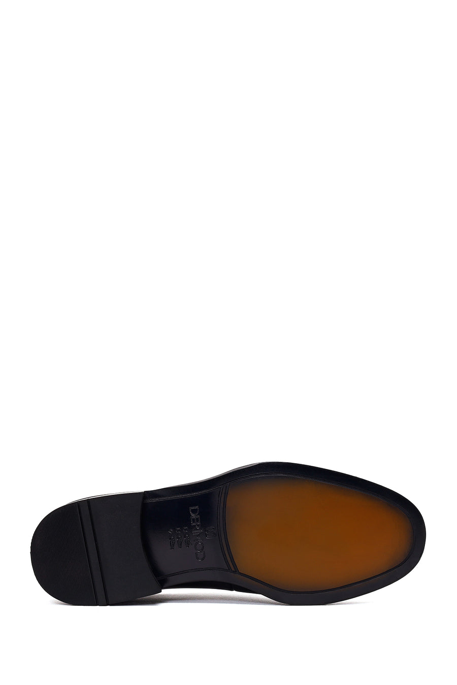 Male Black Lace-Up Leather Casual Shoes