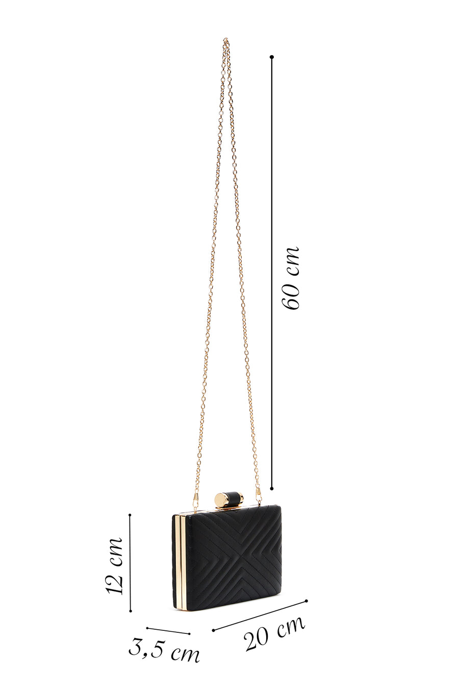 Women's Black Quilted Portfolio Bag