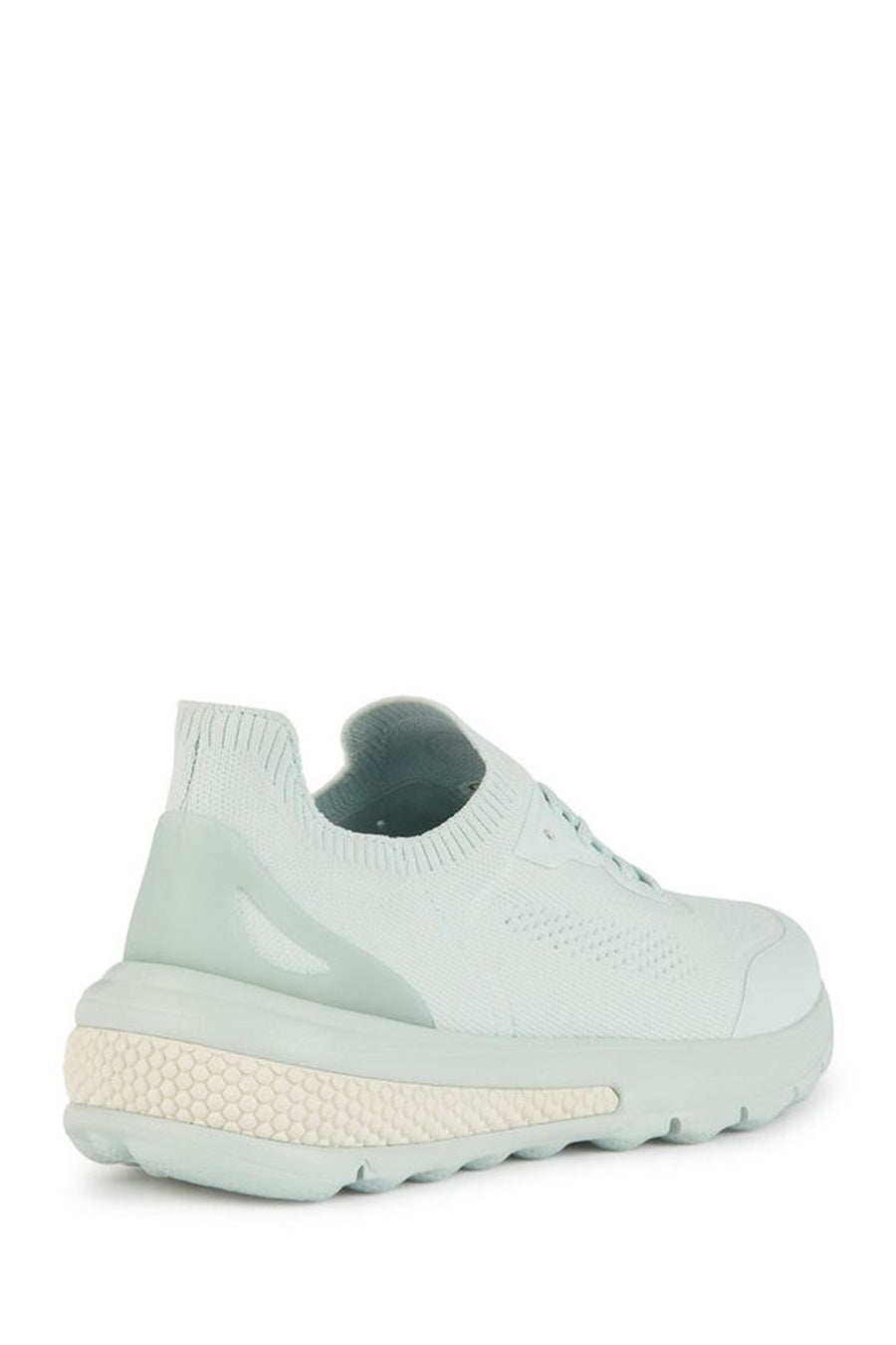 Geox Kadın Mavi Spherica Actif Kalın Tabanlı Bağcıklı Kumaş Sneaker