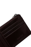 Male Brown Leather Cardholder | Derimod