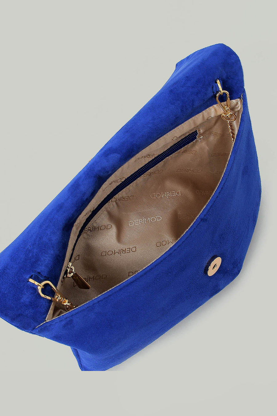 Women's Suede Leather Clutch Bag