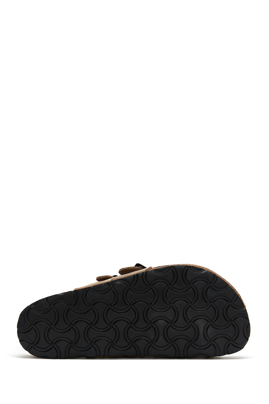 Women's Mink Nubuck Leather Buckle Slippers