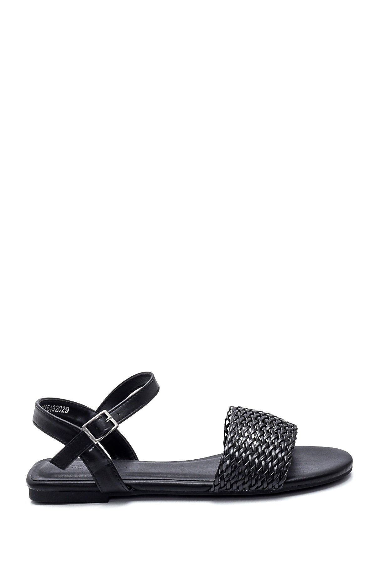 Kadın Örgü Detaylı Casual Sandalet 21SFE492029 | Derimod