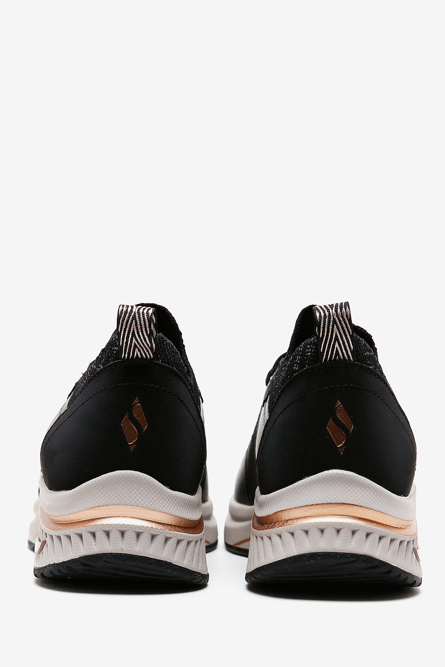 Skechers Kadın Siyah Arch Fit S-Miles-Miglio Marca Sneaker